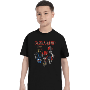 Shirts T-Shirts, Youth / XL / Black American Toku