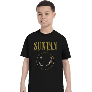 Shirts T-Shirts, Youth / XS / Black Suntan Lotion