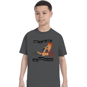 Shirts T-Shirts, Youth / XS / Charcoal Pocket Full Of Sand