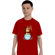 Load image into Gallery viewer, Daily_Deal_Shirts T-Shirts, Youth / XS / Red Digi Air Bending
