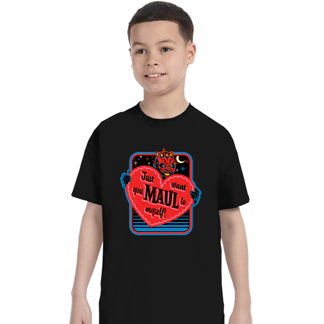 Daily_Deal_Shirts T-Shirts, Youth / XS / Black Maul Of My Heart