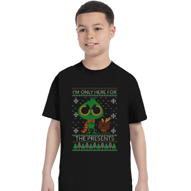 Daily_Deal_Shirts T-Shirts, Youth / XS / Black For The Presents