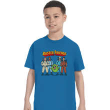 Load image into Gallery viewer, Shirts T-Shirts, Youth / XL / Sapphire Buster Friends
