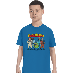 Shirts T-Shirts, Youth / XL / Sapphire Buster Friends