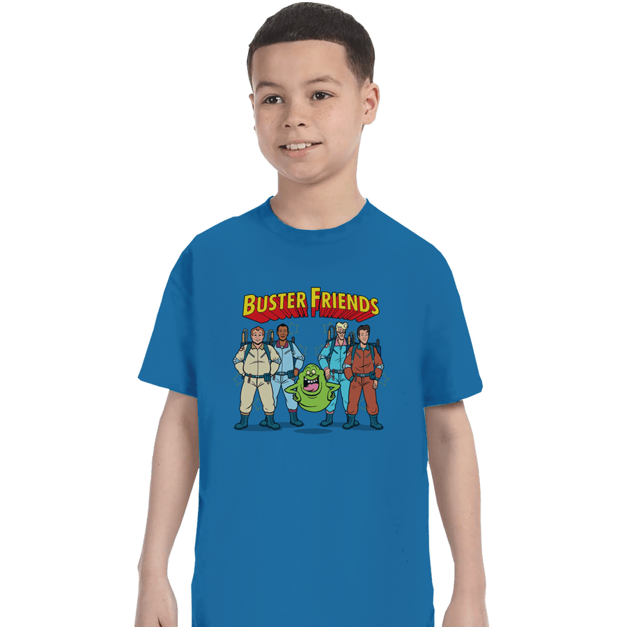 Shirts T-Shirts, Youth / XL / Sapphire Buster Friends