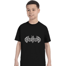 Load image into Gallery viewer, Daily_Deal_Shirts T-Shirts, Youth / XS / Black The Call Of Bats
