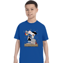 Load image into Gallery viewer, Daily_Deal_Shirts T-Shirts, Youth / XS / Royal Blue Narf Busters
