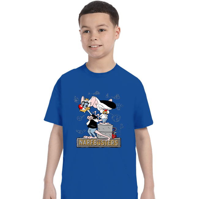 Daily_Deal_Shirts T-Shirts, Youth / XS / Royal Blue Narf Busters
