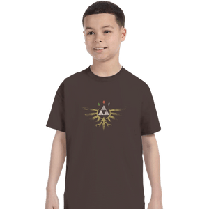 Shirts T-Shirts, Youth / XS / Dark Chocolate True Hyrule Power