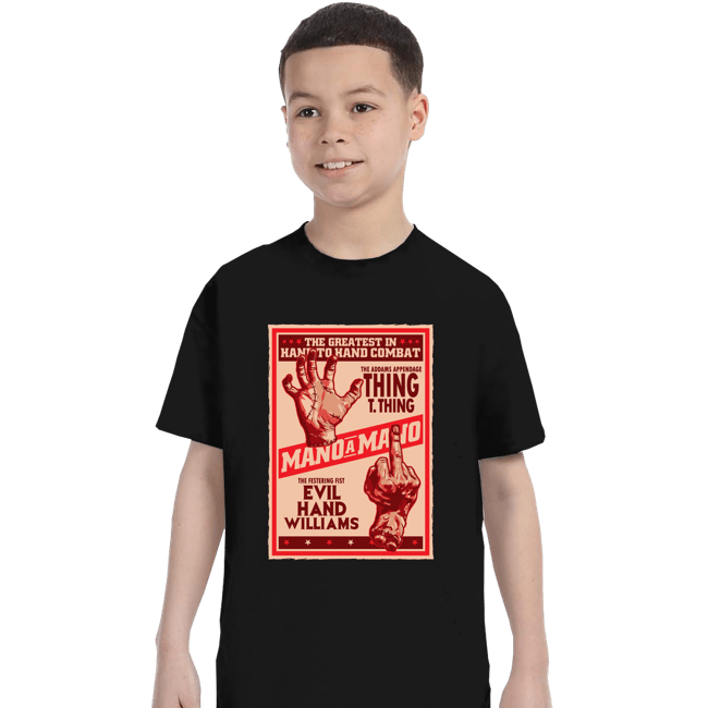 Daily_Deal_Shirts T-Shirts, Youth / XS / Black Hand To Hand Combat