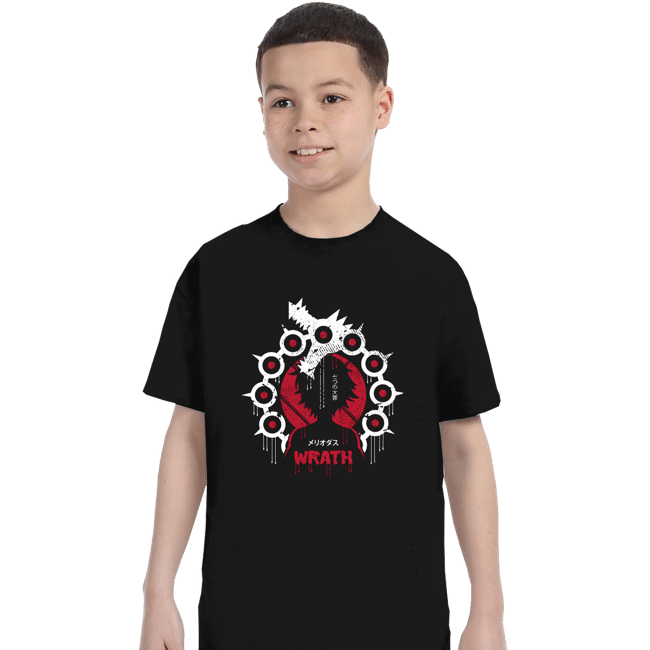 Shirts T-Shirts, Youth / XS / Black Sin of Wrath Dagon