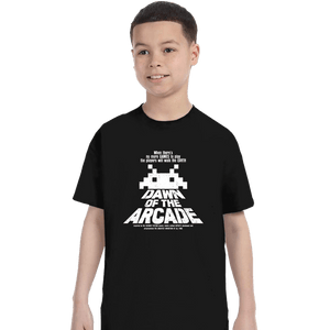 Daily_Deal_Shirts T-Shirts, Youth / XS / Black Dawn Of The Arcade
