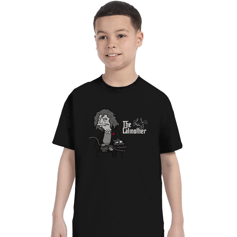 Shirts T-Shirts, Youth / XL / Black The Catmother