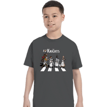 Load image into Gallery viewer, Daily_Deal_Shirts T-Shirts, Youth / XS / Charcoal The Knights Road
