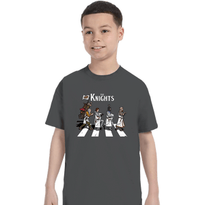 Daily_Deal_Shirts T-Shirts, Youth / XS / Charcoal The Knights Road