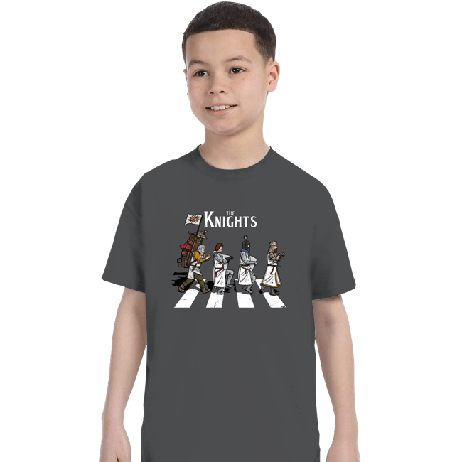 Daily_Deal_Shirts T-Shirts, Youth / XS / Charcoal The Knights Road