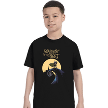 Load image into Gallery viewer, Daily_Deal_Shirts T-Shirts, Youth / XS / Black Symphony Of The Night
