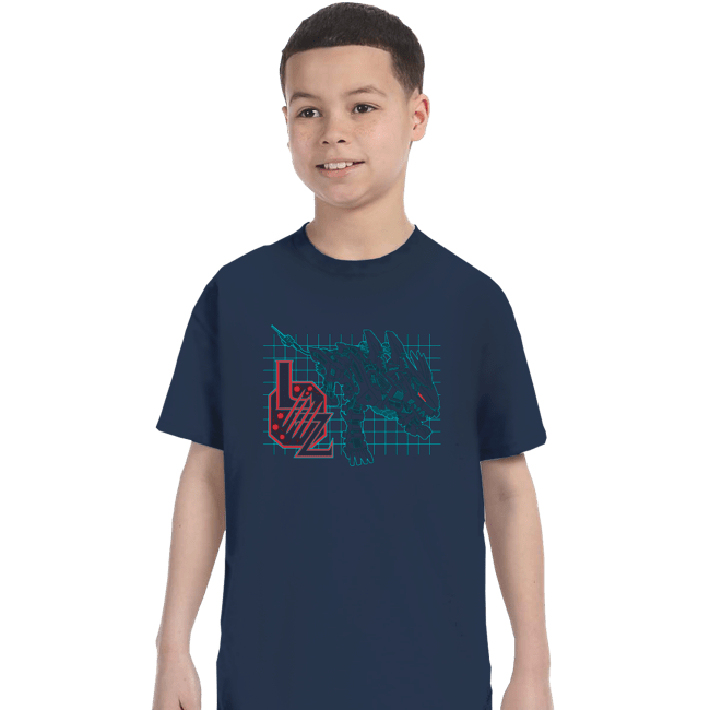 Secret_Shirts T-Shirts, Youth / XS / Navy Liger