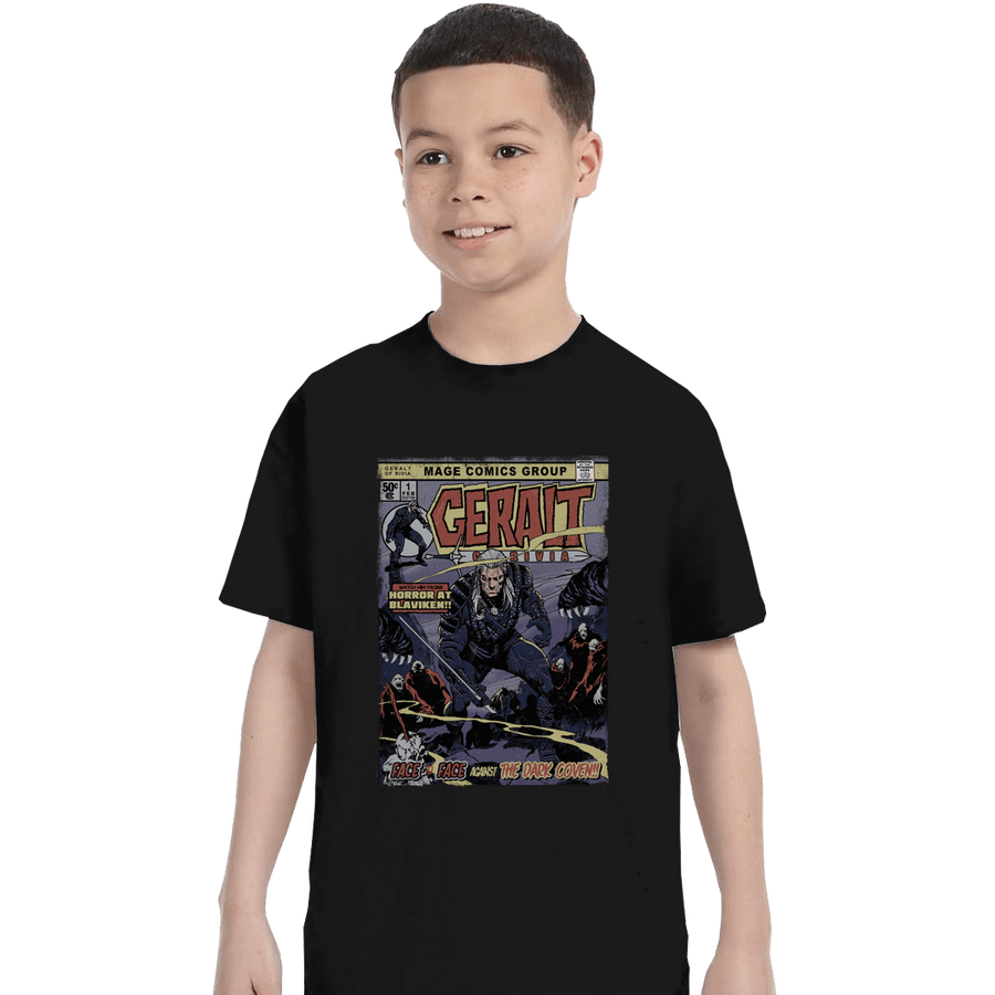 Shirts T-Shirts, Youth / XS / Black Horror At Blaviken
