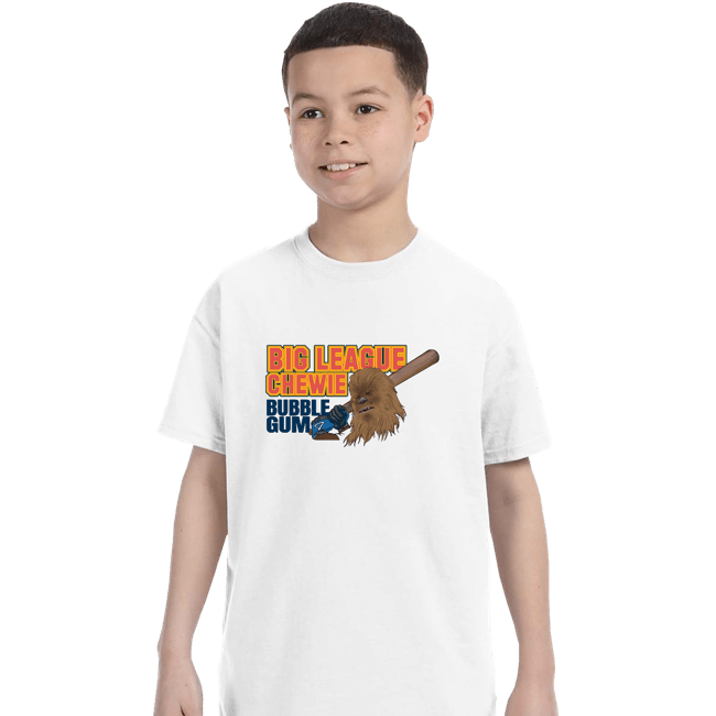 Secret_Shirts T-Shirts, Youth / XS / White Big League Chewie