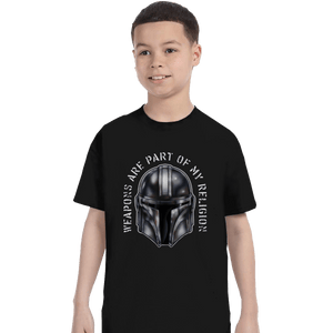 Shirts T-Shirts, Youth / XL / Black Weapons Are Part Of My Religion