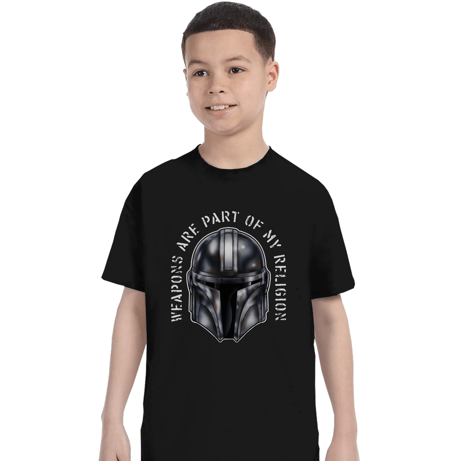 Shirts T-Shirts, Youth / XL / Black Weapons Are Part Of My Religion