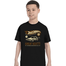 Load image into Gallery viewer, Daily_Deal_Shirts T-Shirts, Youth / XS / Black Doc&#39;s Wheels
