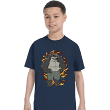 Load image into Gallery viewer, Shirts T-Shirts, Youth / XS / Navy Nanaue Incognito
