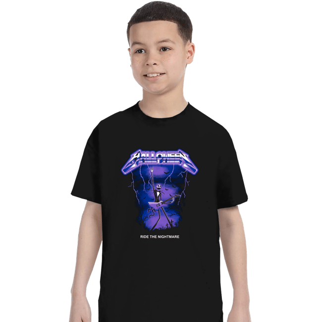 Daily_Deal_Shirts T-Shirts, Youth / XS / Black Ride The Nightmare