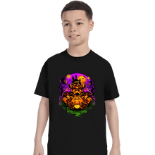 Load image into Gallery viewer, Daily_Deal_Shirts T-Shirts, Youth / XS / Black Happy Bowserween
