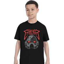 Load image into Gallery viewer, Daily_Deal_Shirts T-Shirts, Youth / XS / Black Marine Metal
