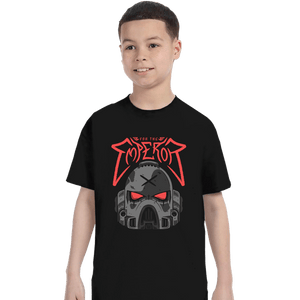 Daily_Deal_Shirts T-Shirts, Youth / XS / Black Marine Metal