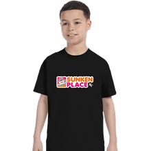 Load image into Gallery viewer, Shirts T-Shirts, Youth / XS / Black Sunken Place
