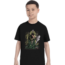 Load image into Gallery viewer, Secret_Shirts T-Shirts, Youth / XS / Black The Dark Kiss
