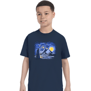 Daily_Deal_Shirts T-Shirts, Youth / XS / Navy Starry Night