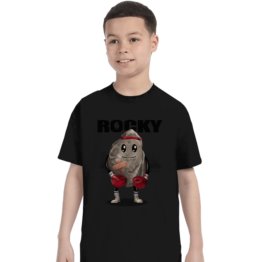 Shirts T-Shirts, Youth / XL / Black Rocky