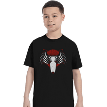 Load image into Gallery viewer, Shirts T-Shirts, Youth / XL / Black V of Symbiote
