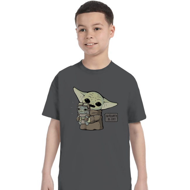 Daily_Deal_Shirts T-Shirts, Youth / XS / Charcoal Fluffy Anzellan