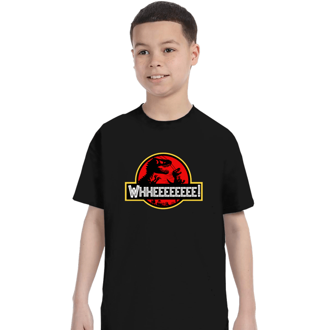 Shirts T-Shirts, Youth / XS / Black Whheeeeeeee