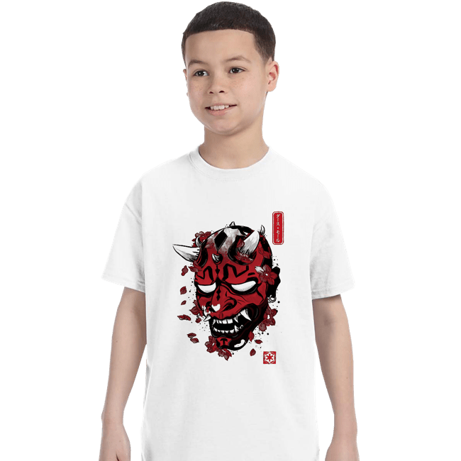 Daily_Deal_Shirts T-Shirts, Youth / XS / White Darth Oni
