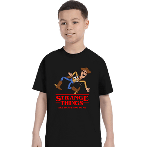 Secret_Shirts T-Shirts, Youth / XS / Black Strange Things