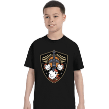 Load image into Gallery viewer, Shirts T-Shirts, Youth / XS / Black Cuccos Crest

