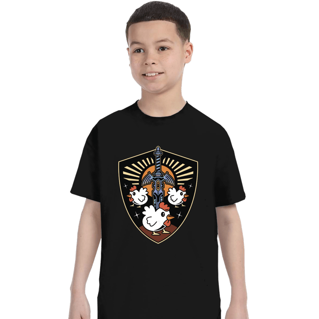 Shirts T-Shirts, Youth / XS / Black Cuccos Crest