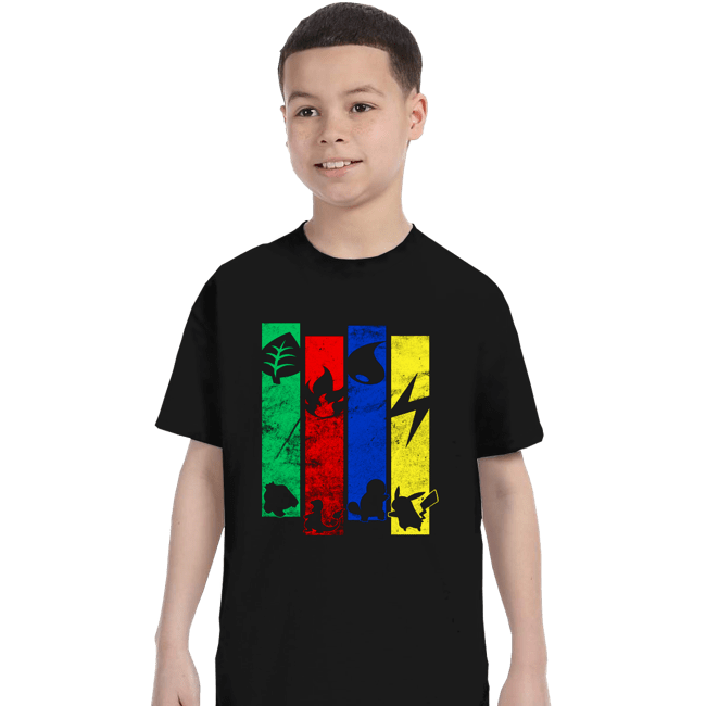 Shirts T-Shirts, Youth / XS / Black Pokestreaks