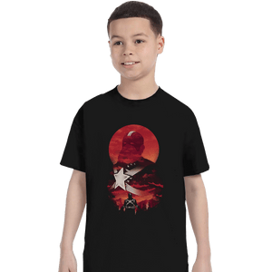 Shirts T-Shirts, Youth / XL / Black Red Guardian Sun