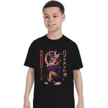 Load image into Gallery viewer, Shirts T-Shirts, Youth / XL / Black Baphomagical Girl
