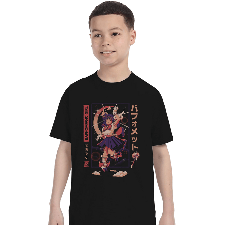 Shirts T-Shirts, Youth / XL / Black Baphomagical Girl