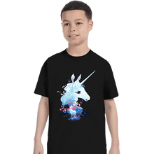 Load image into Gallery viewer, Daily_Deal_Shirts T-Shirts, Youth / XS / Black The Last Unicorn
