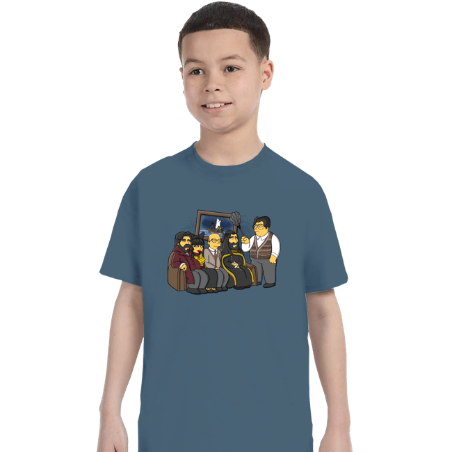 Shirts T-Shirts, Youth / XS / Indigo Blue Family Photo, But Not You Guillermo