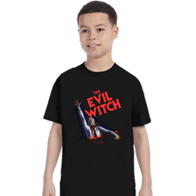 Load image into Gallery viewer, Secret_Shirts T-Shirts, Youth / XS / Black The Evil Witch
